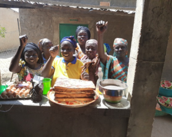 Mothers in the kitchen
