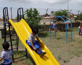 Playground, activities of movement
